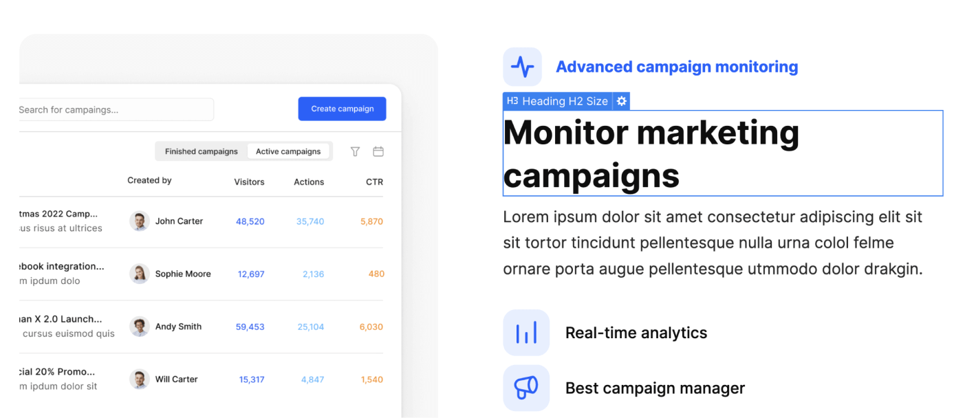 Static Content - Human X Webflow Template