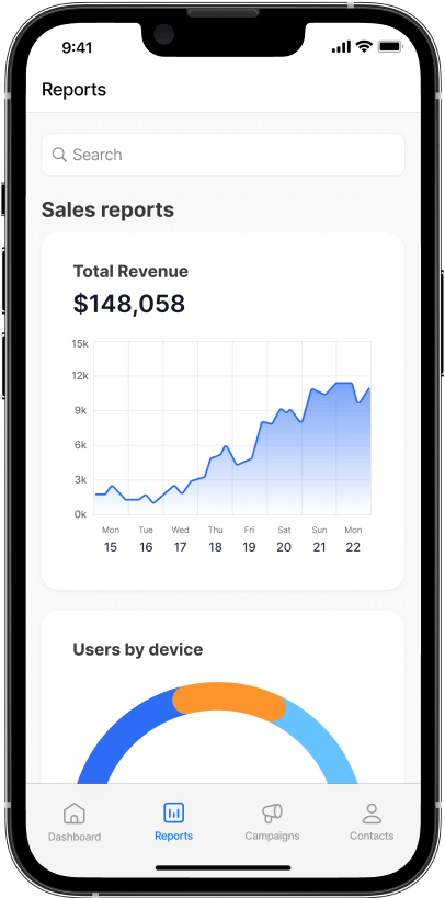 Analytics For Free - Human X Webflow Template